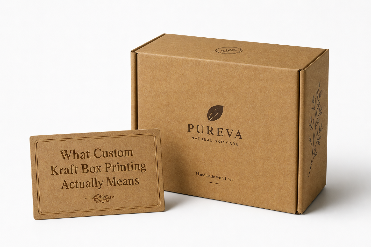 Custom Kraft Box Printing: Board, Finish, Dieline, and Unit Cost
