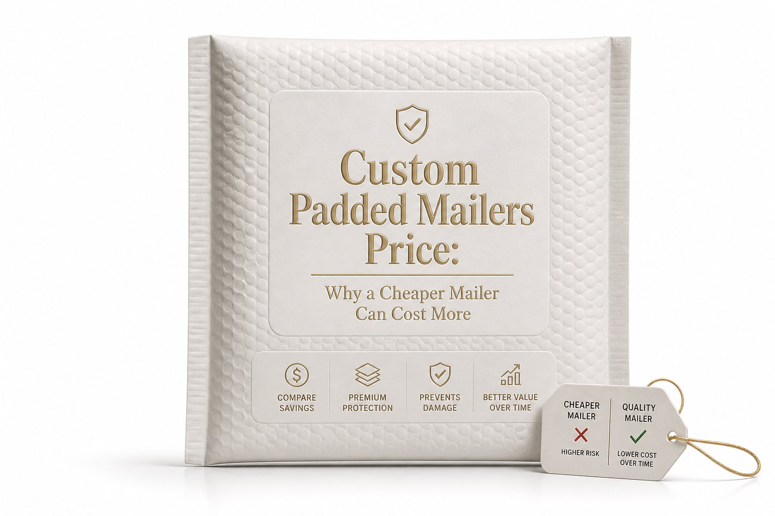 Custom Padded Mailers Price: What Impacts the Cost