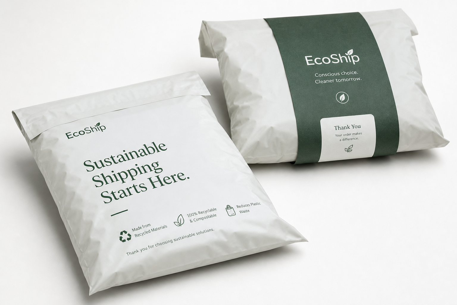 Sustainable Poly Mailers Supplier: Film, Print, MOQ, and Carton Packing