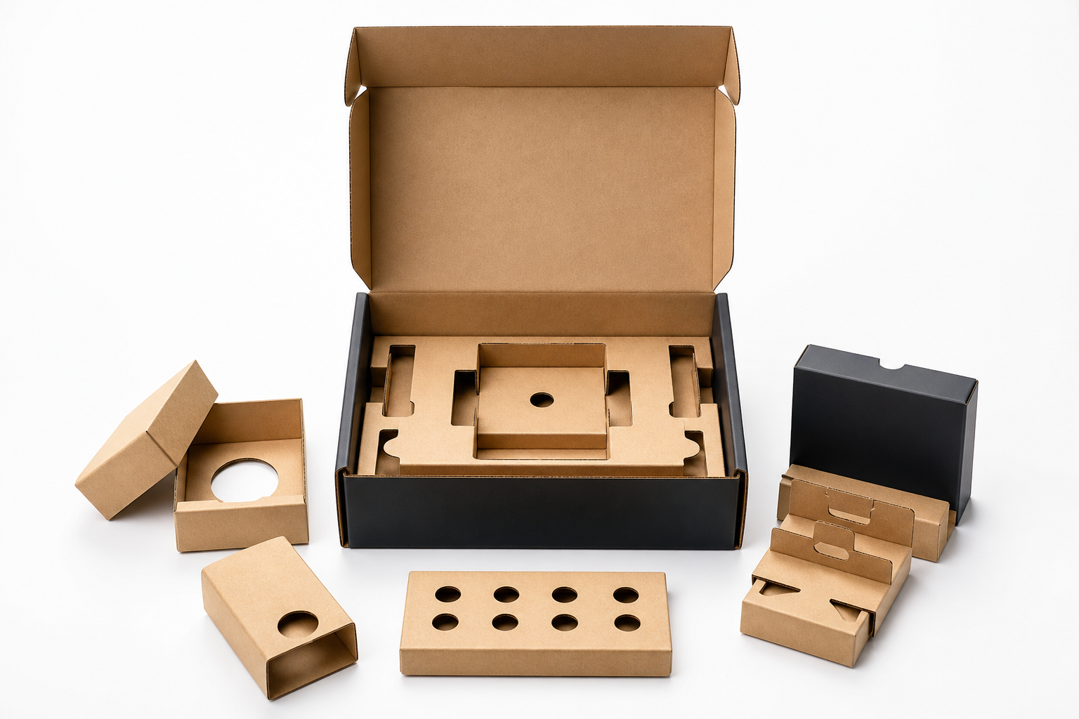 Custom Cardboard Inserts for Boxes: Board, Finish, Dieline, and Unit Cost