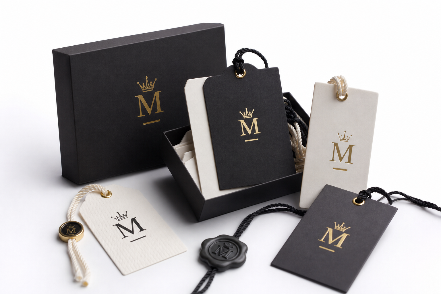 Printed Retail Hang Tags with Logo: Design, Cost, Timing