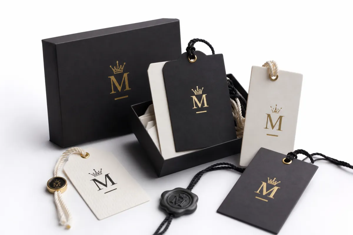Printed Retail Hang Tags with Logo: Design, Cost, Timing
