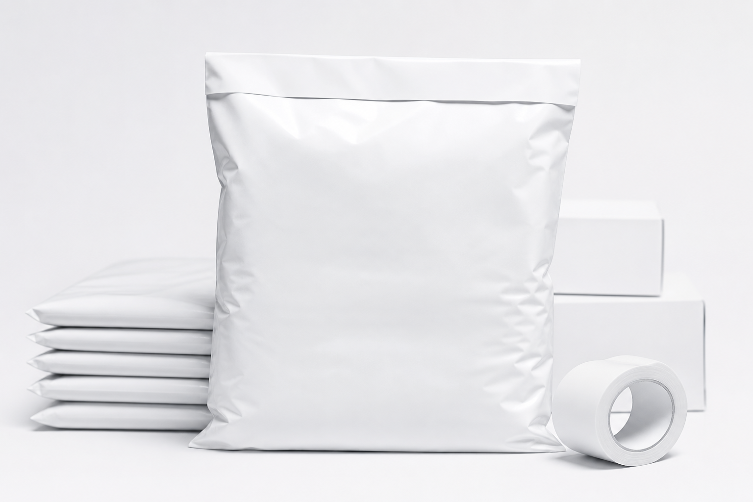 White Poly Mailers Wholesale: Sizes, Pricing & MOQ