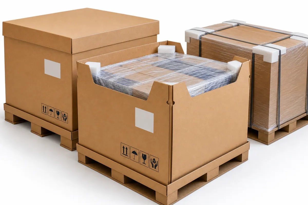Custom Corrugated Pallet Boxes Bulk: Specs & Pricing