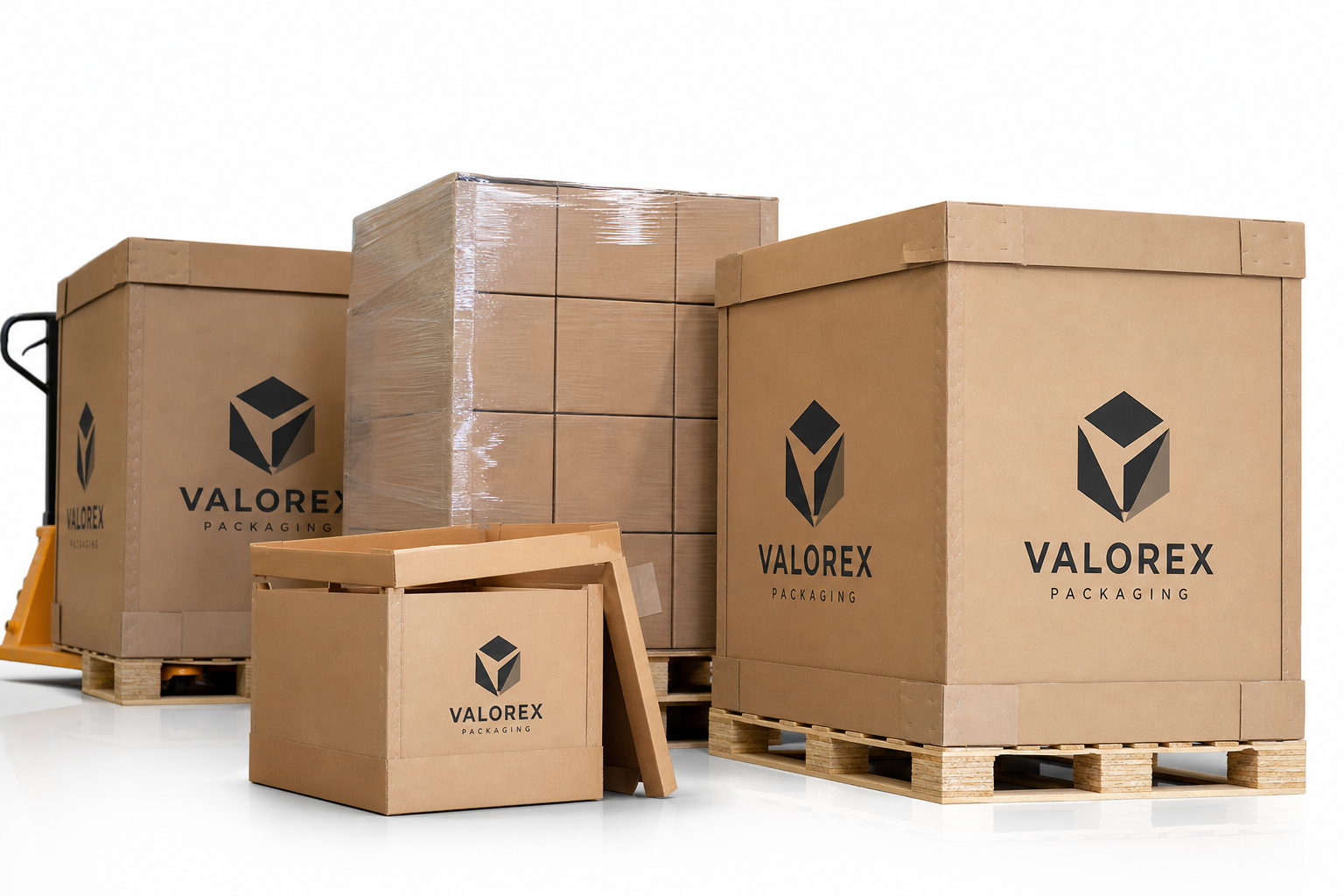 Custom Pallet Boxes With Logo: Branding That Ships