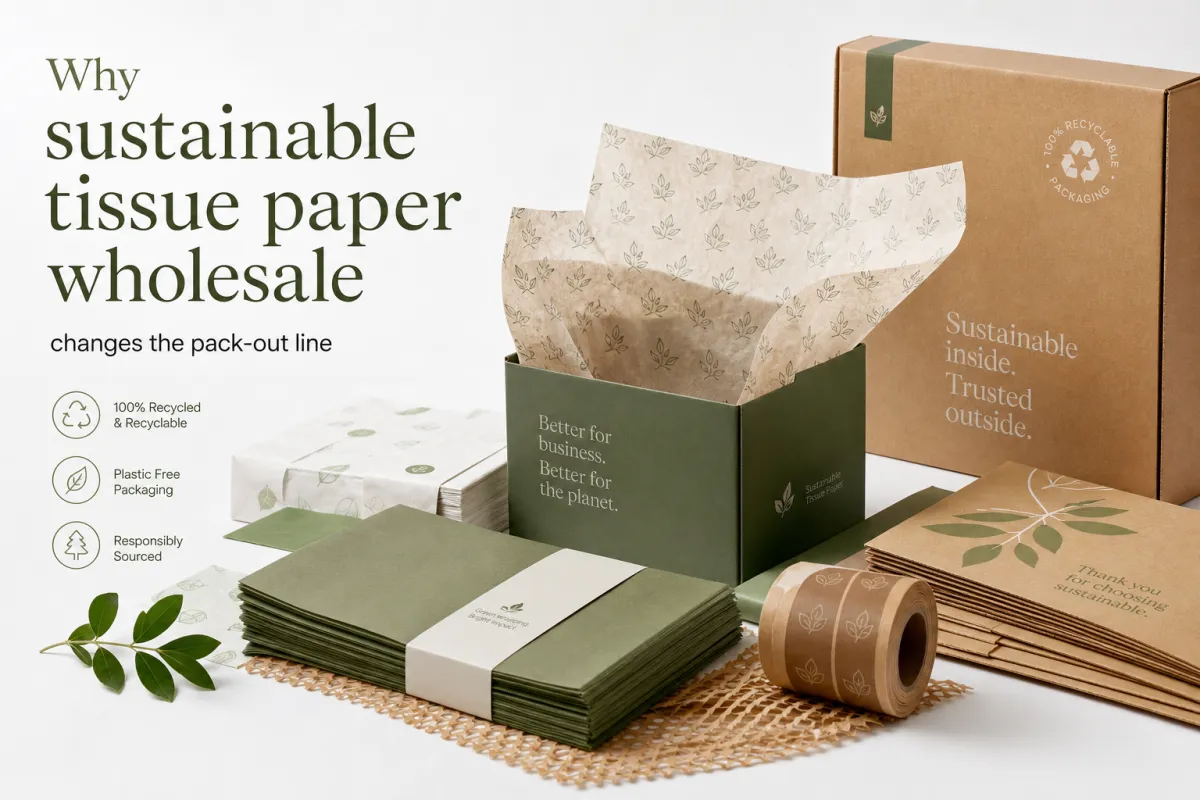 Sustainable Tissue Paper Wholesale: Specs, Pricing, Supply