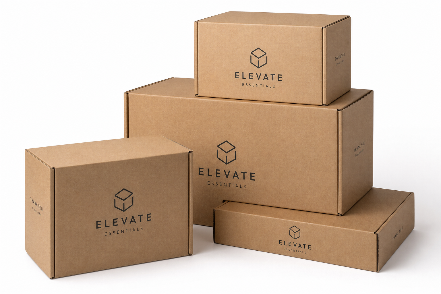 Branded Shipping Cartons with Logo: Board, Finish, Dieline, and Unit Cost