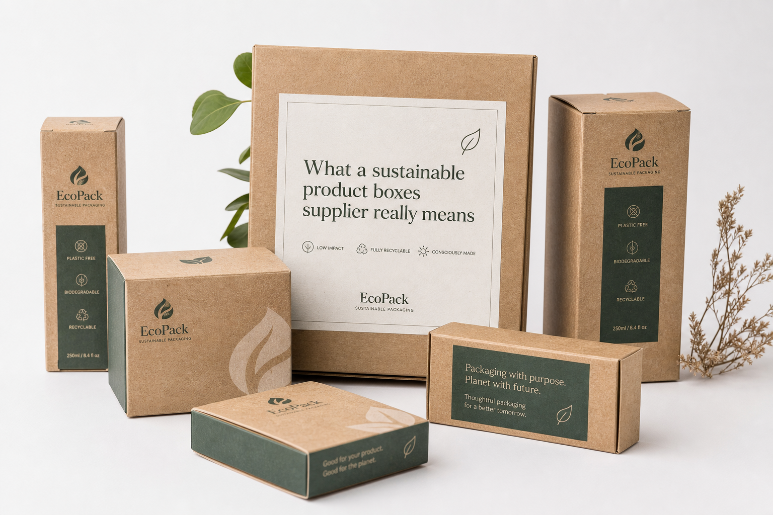 Sustainable Product Boxes Supplier: Materials & Cost