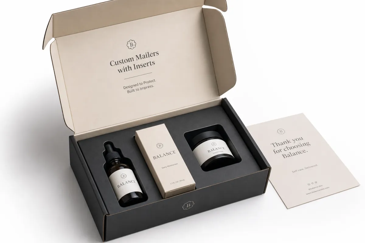 Custom Product Mailers with Inserts