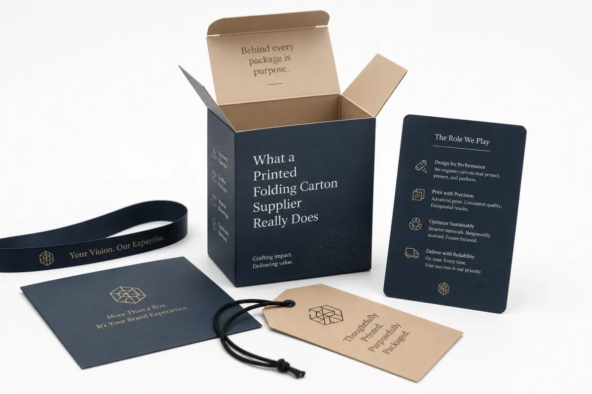 Printed Folding Carton Supplier