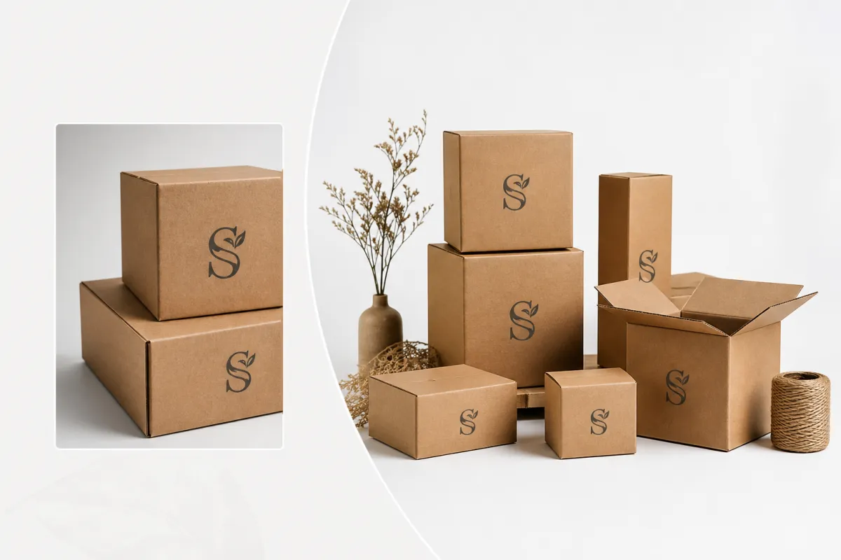 Kraft Shipping Cartons with Logo: Benefits, Costs & Fit
