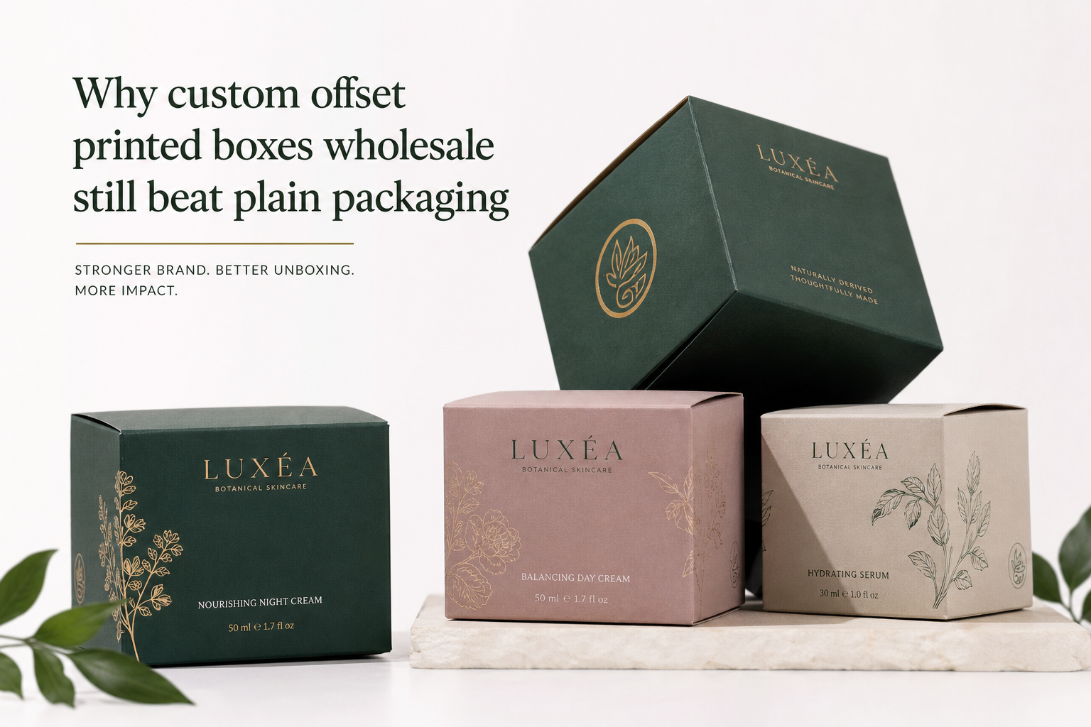 Custom Offset Printed Boxes Wholesale: Pricing & Options