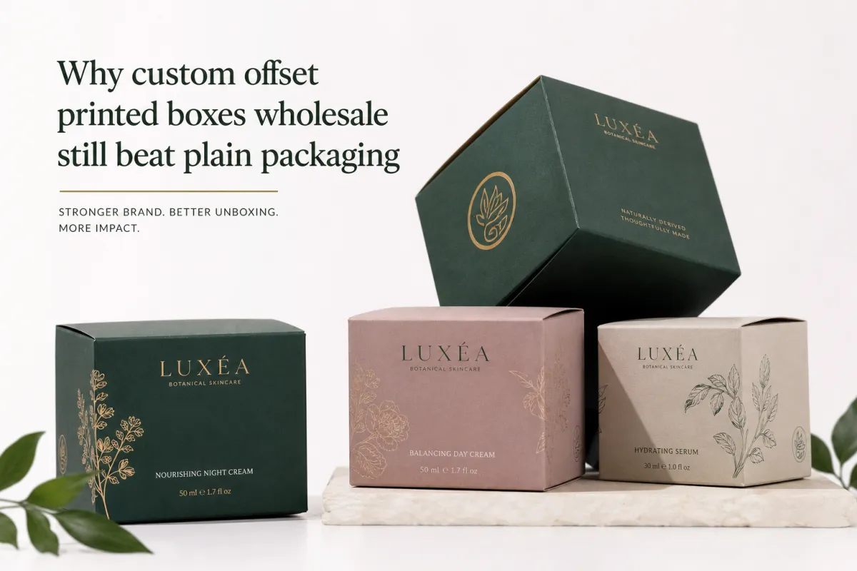 Custom Offset Printed Boxes Wholesale: Pricing & Options