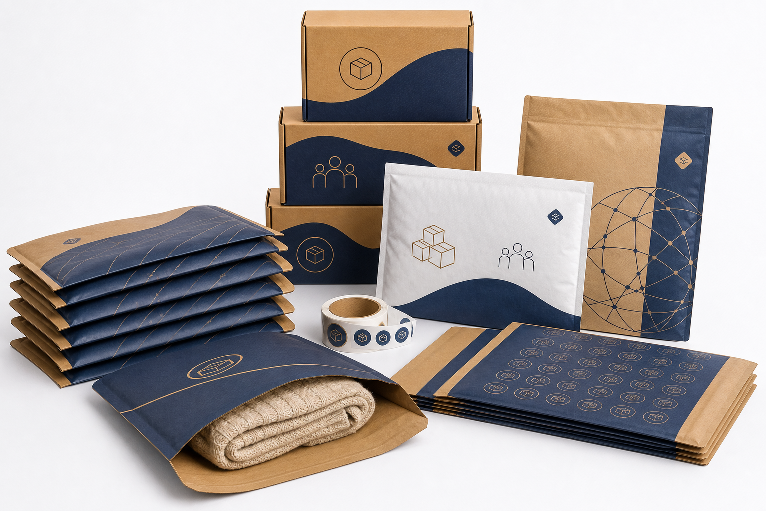 Wholesale Shipping Mailers for Reliable Bulk Packaging