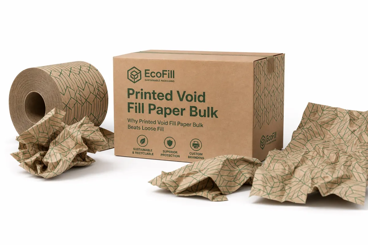 Printed Void Fill Paper Bulk: Pricing, Specs, and MOQ