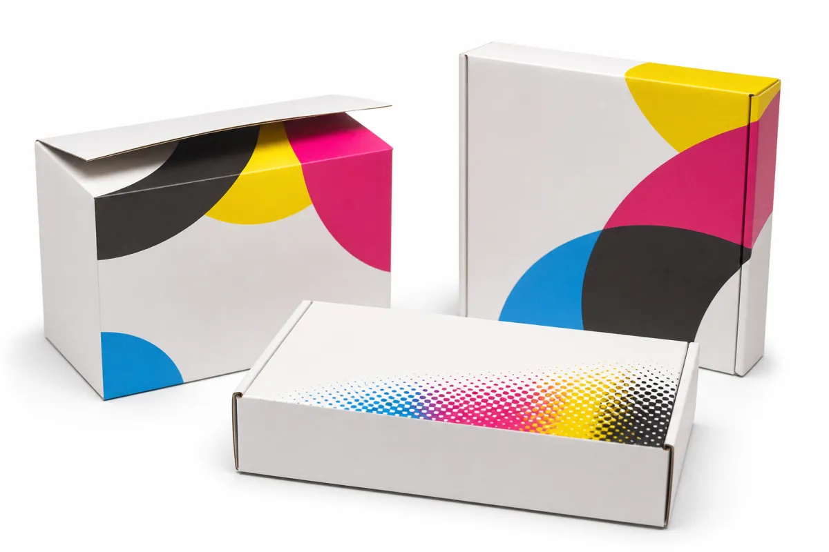 Custom Cmyk Box Printing: Board, Finish, Dieline, and Unit