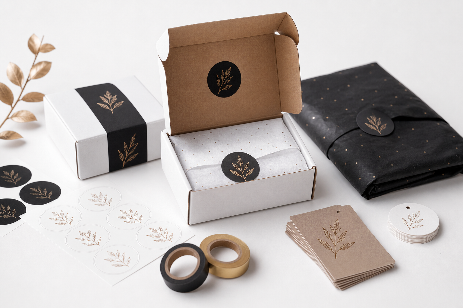 Branded Stickers for Packaging Orders: Material, Adhesive, Artwork, and MOQ