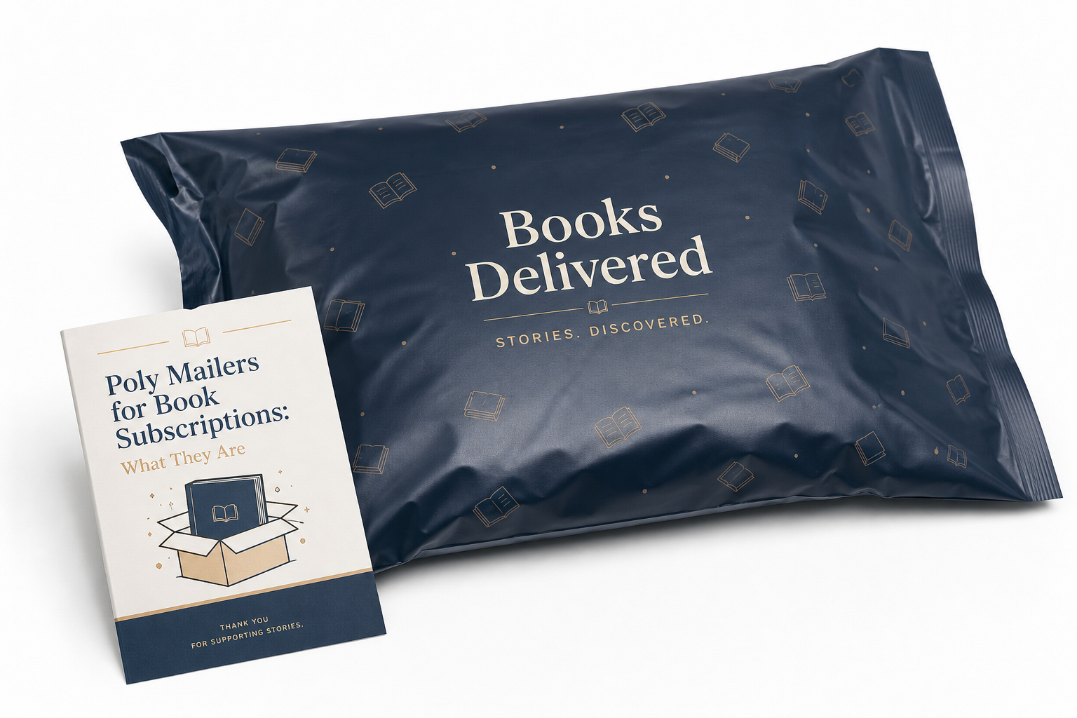 Poly Mailers for Book Subscriptions: Film, Print, MOQ, and Carton Packing