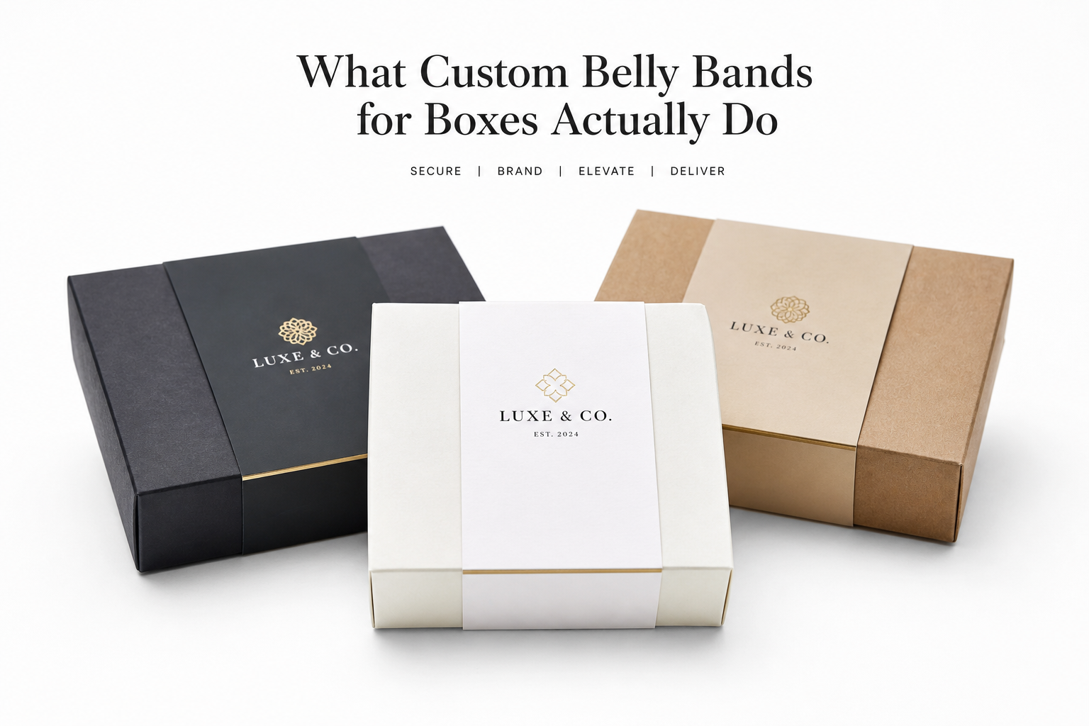 Custom Belly Bands for Boxes: Fit, Cost, and Process