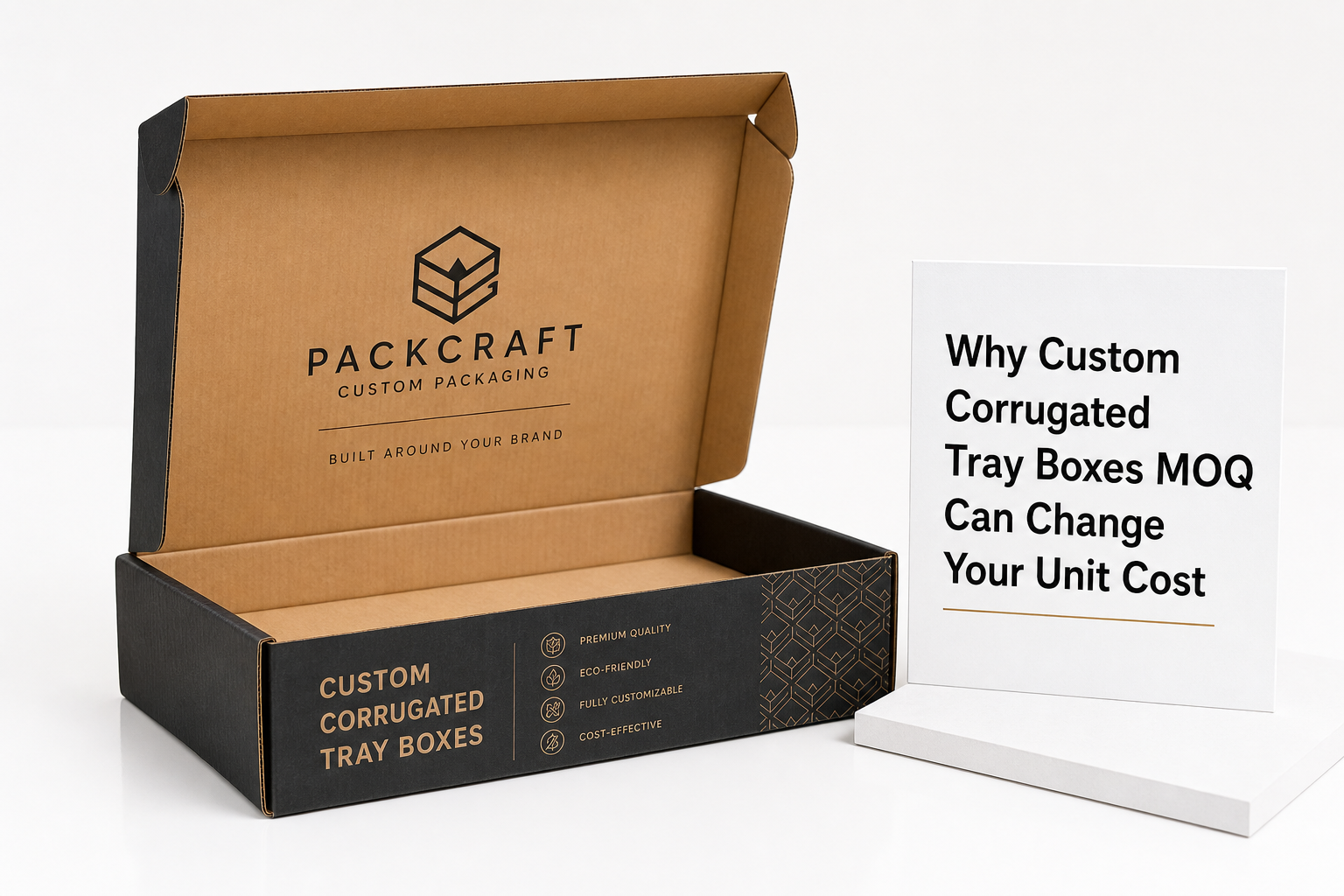 Custom Corrugated Tray Boxes MOQ: Specs, Pricing, Process