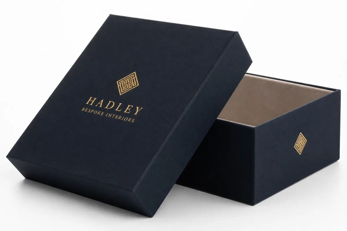 Luxury Rigid Box Logo Placement