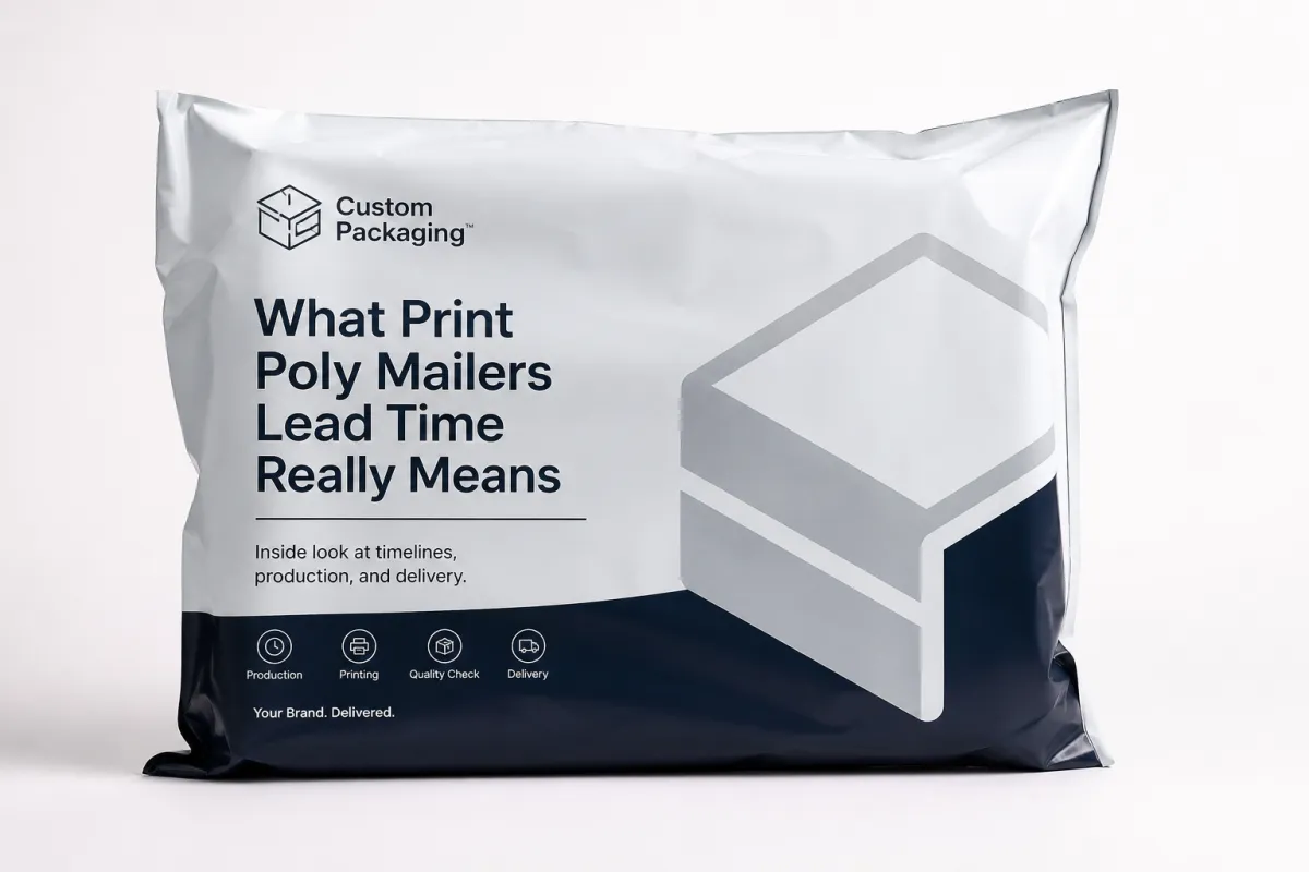 Print Poly Mailers Lead Time: What Slows Orders Down