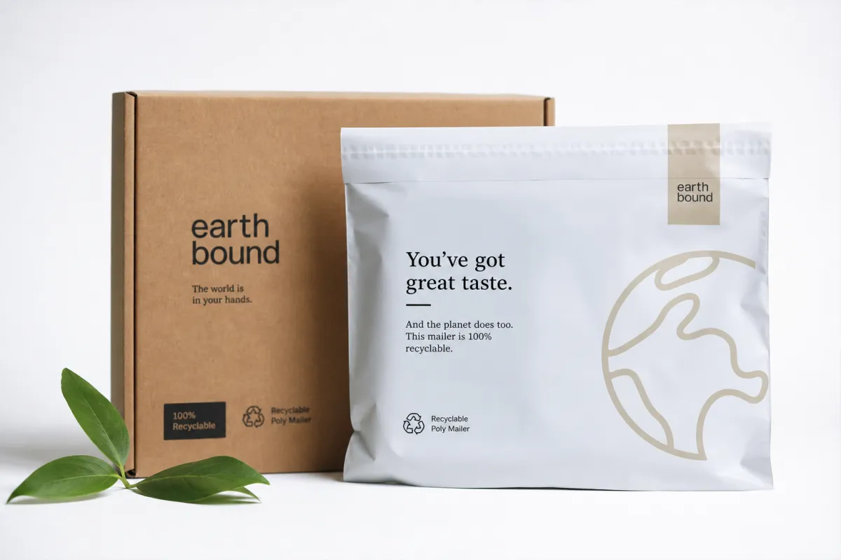 Recyclable Poly Mailers for Brands