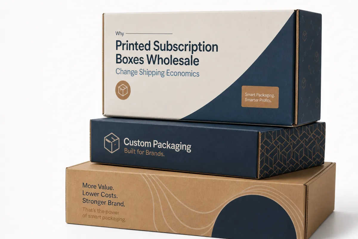 Printed Subscription Boxes Wholesale for Reliable Shipping