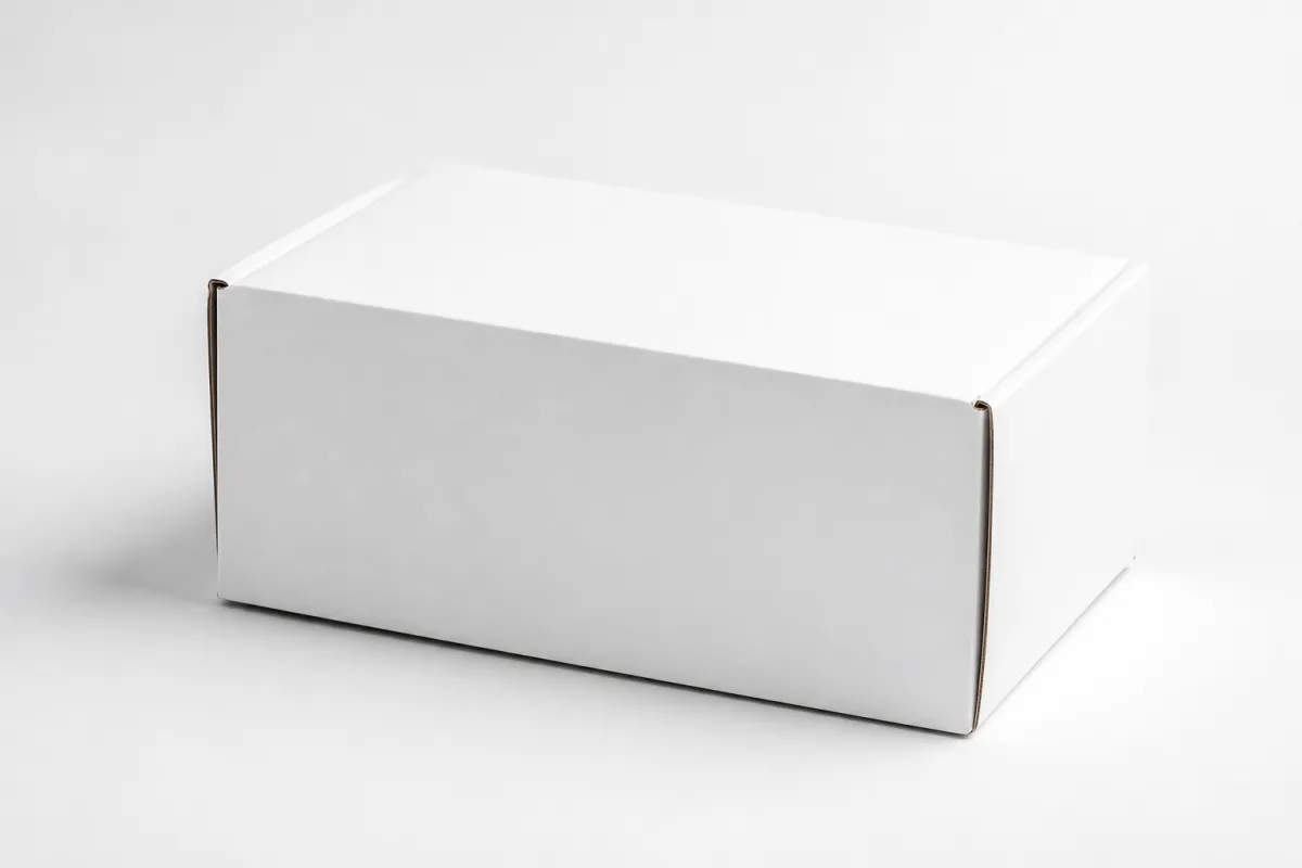 Custom White Shipping Boxes: Board, Finish, Dieline, and
