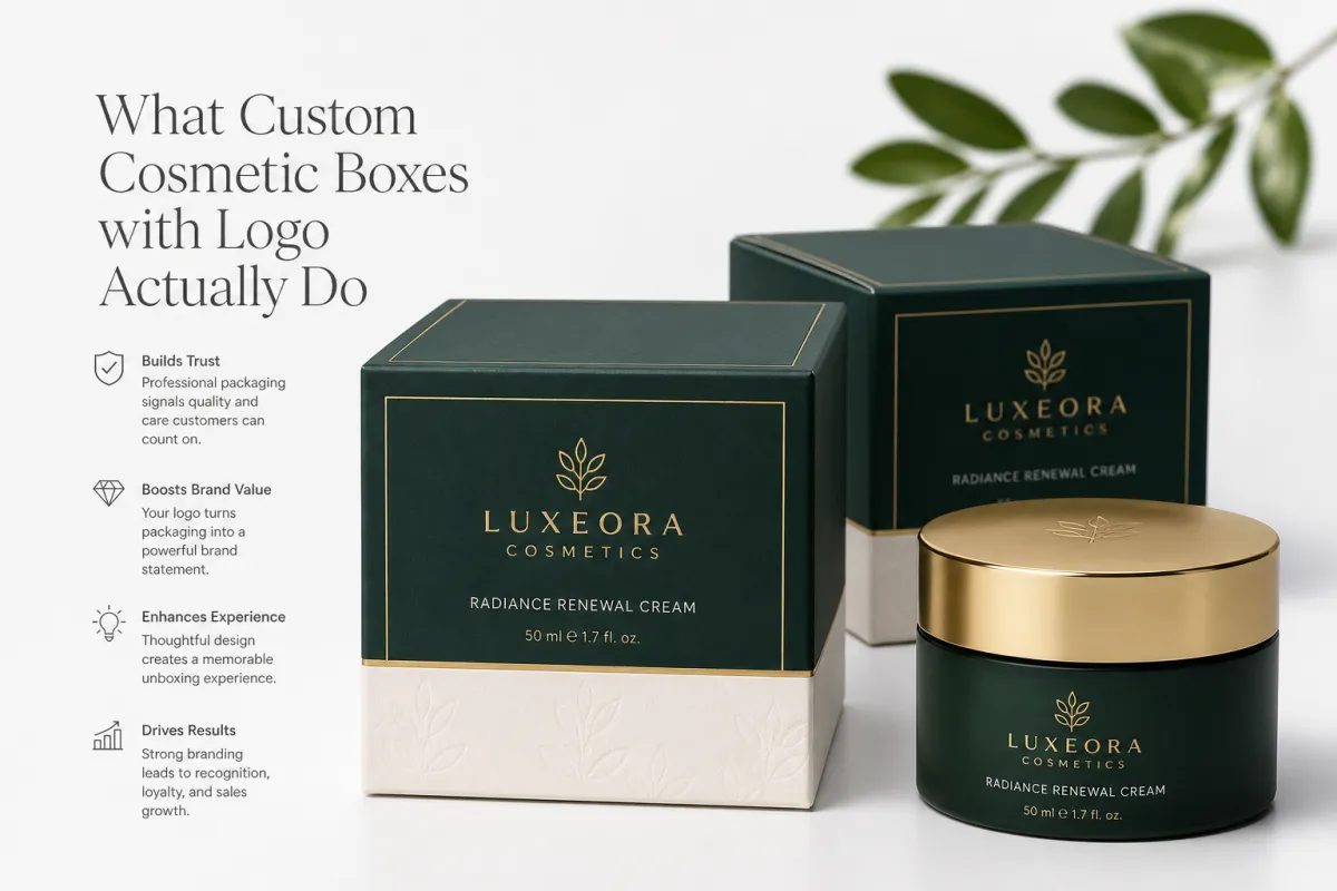 Custom Cosmetic Boxes with Logo Branding