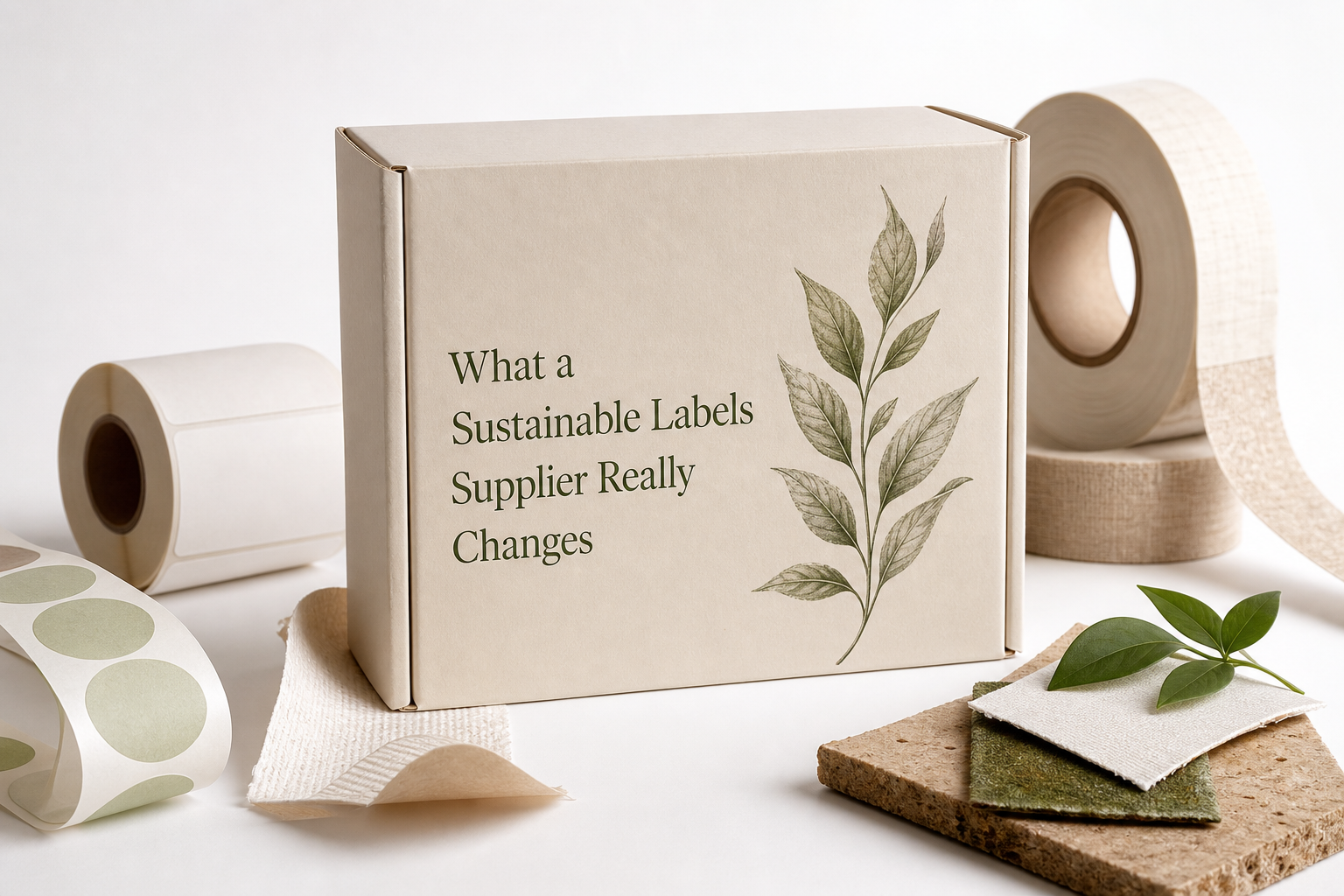 Sustainable Labels Supplier: Material, Adhesive, Artwork, and MOQ