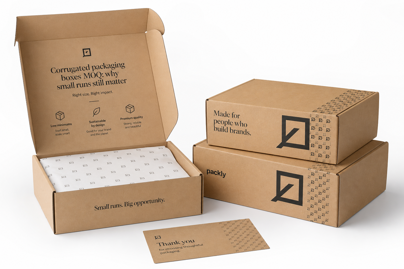 Corrugated Packaging Boxes MOQ: Pricing and Lead Times