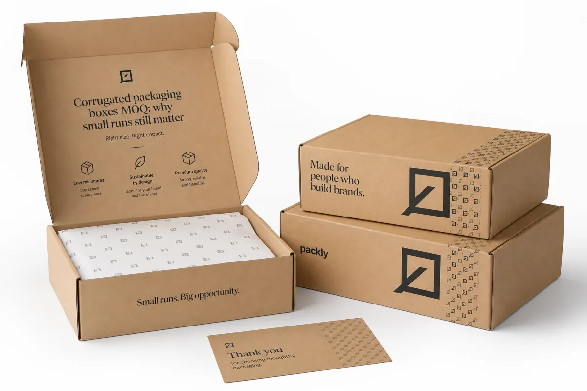 Corrugated Packaging Boxes MOQ: Pricing and Lead Times