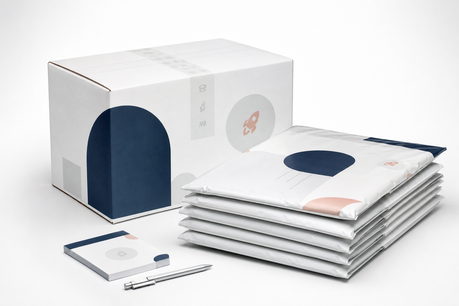 Bulk Poly Mailers for Startups: Film, Print, MOQ, and Carton Packing