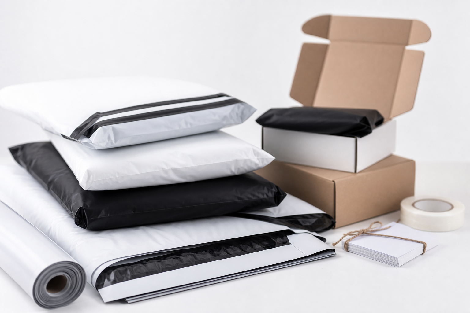 Wholesale Poly Mailers for Stores: Film, Print, MOQ, and Carton Packing