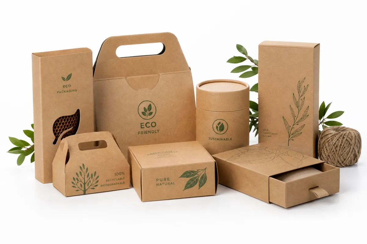 Eco Friendly Retail Packaging Boxes