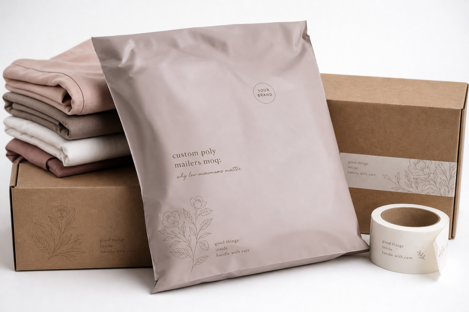 Custom Poly Mailers MOQ: Pricing, Specs, and Ordering