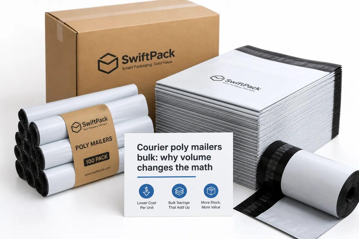 Courier Poly Mailers Bulk: Pricing, Specs, and Supply
