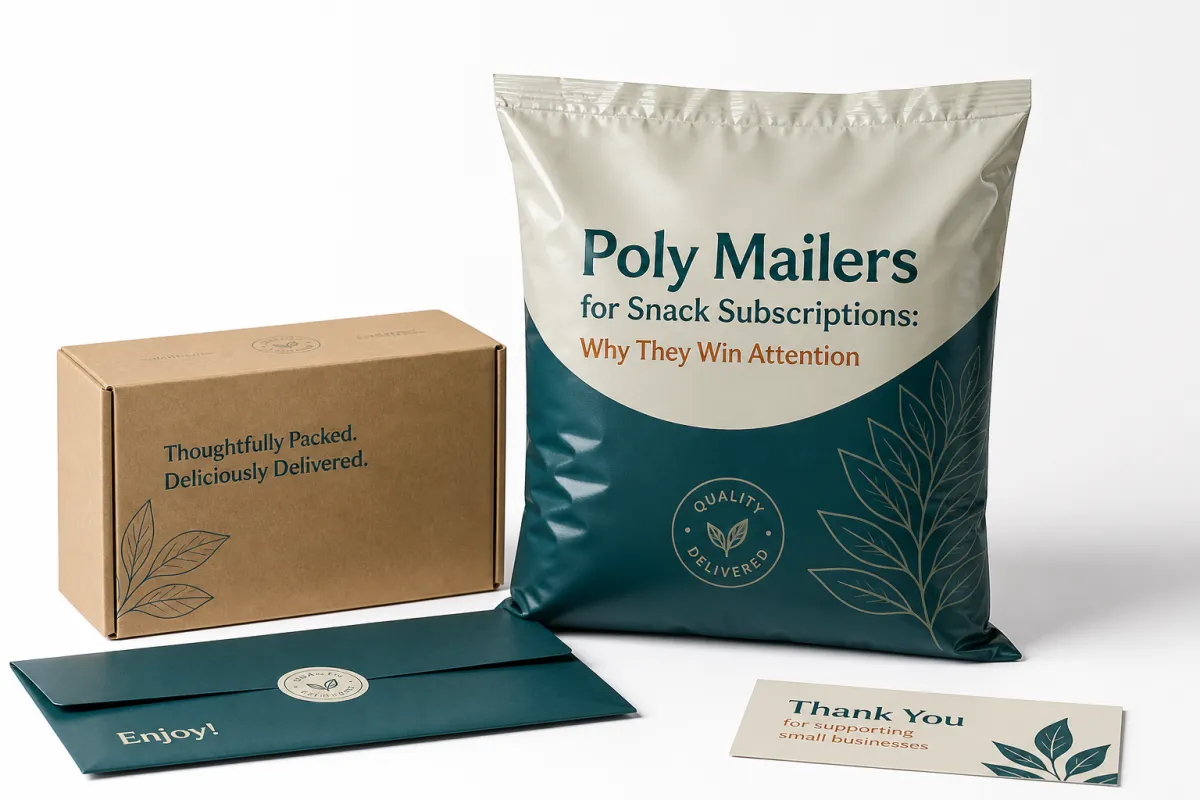 Poly Mailers for Snack Subscriptions That Ship Better