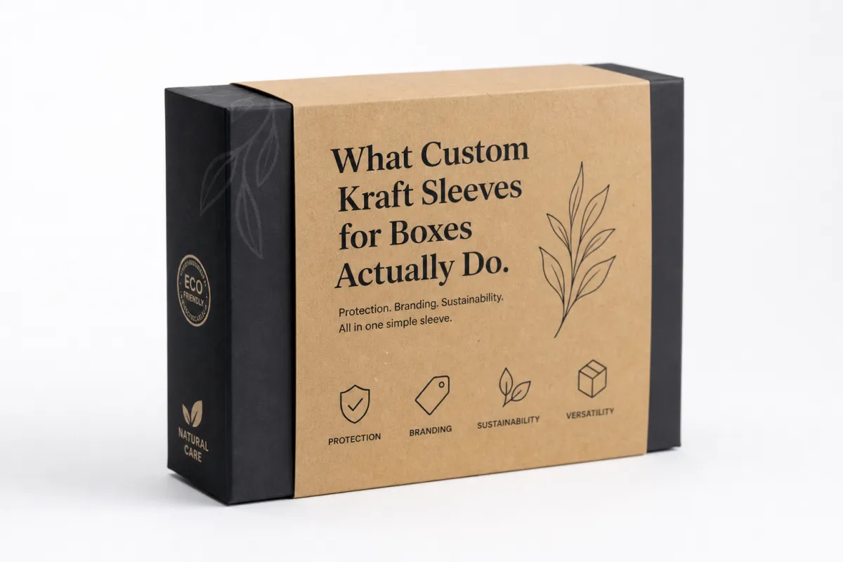 Custom Kraft Sleeves for Boxes Branding