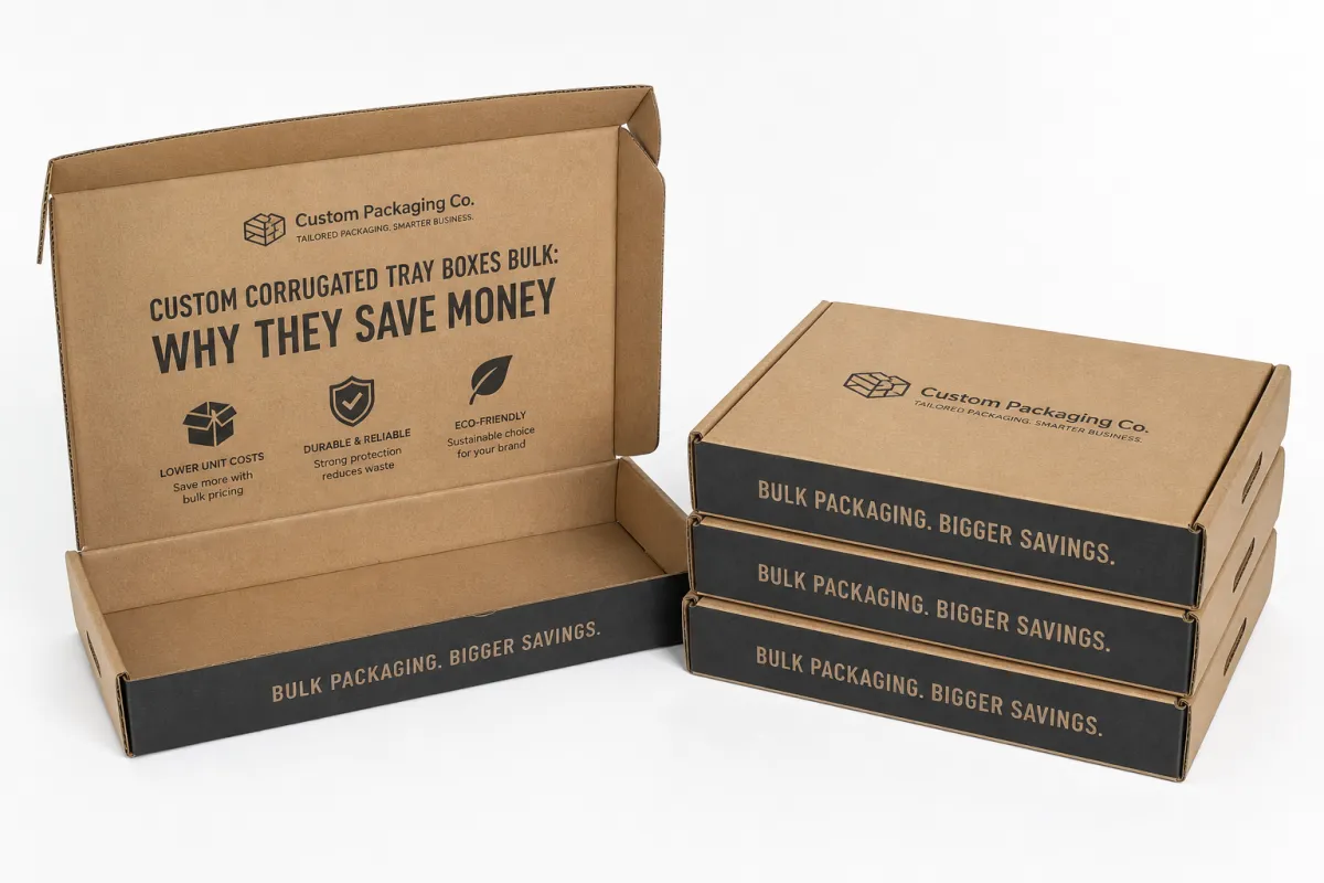 Custom Corrugated Tray Boxes Bulk: Pricing and Specs
