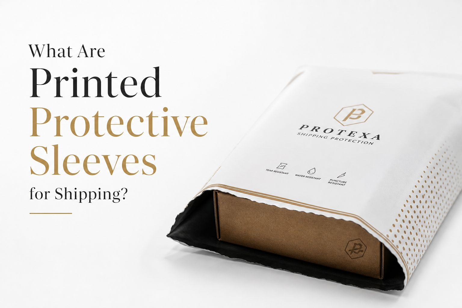Printed Protective Sleeves for Shipping: Material, Print, Proofing, and Reorder Risk