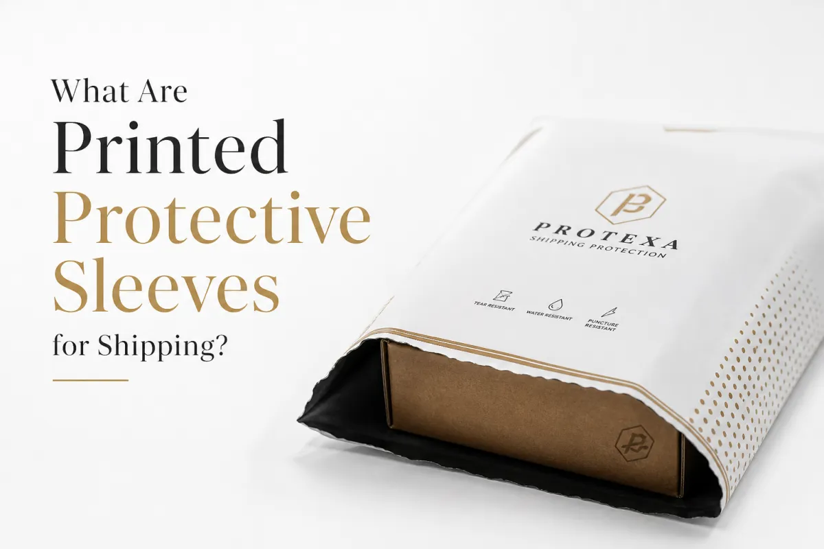 Printed Protective Sleeves for Shipping