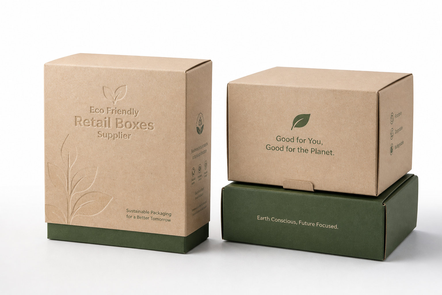 Eco Friendly Retail Boxes Supplier: Board, Finish, Dieline, and Unit Cost