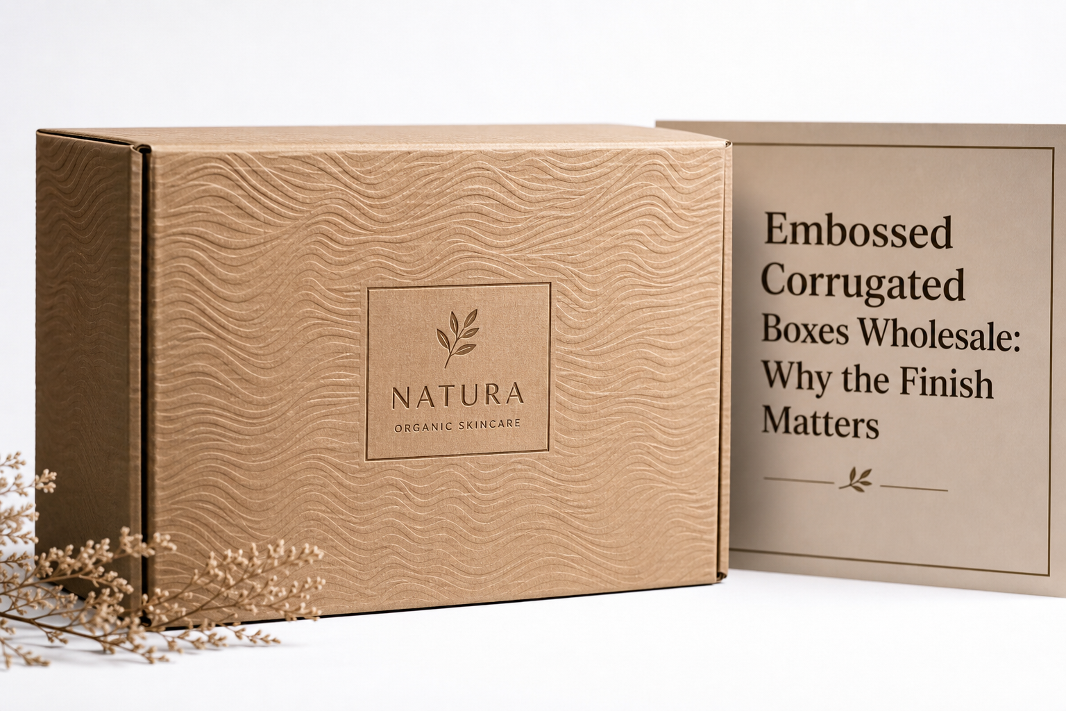 Embossed Corrugated Boxes Wholesale: Specs, Pricing & More