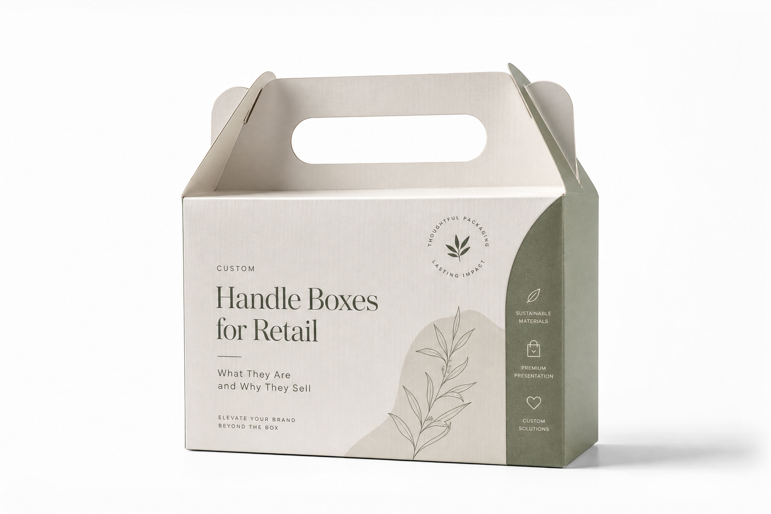 Custom Handle Boxes for Retail: Design, Cost & Strategy