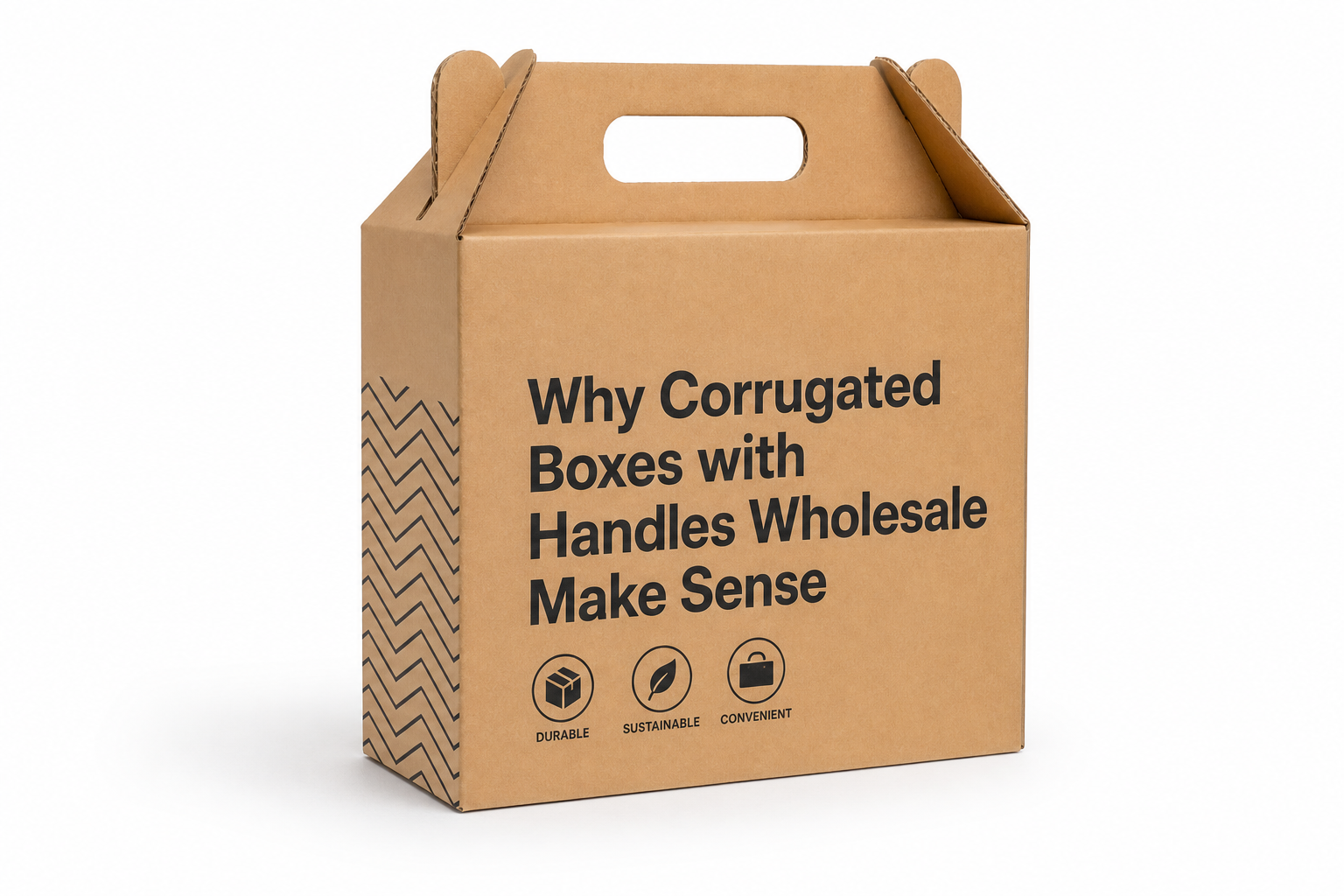 Corrugated Boxes with Handles Wholesale: Specs & Pricing