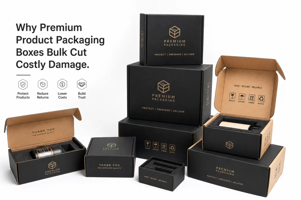 Premium Product Packaging Boxes Bulk: Pricing & Specs