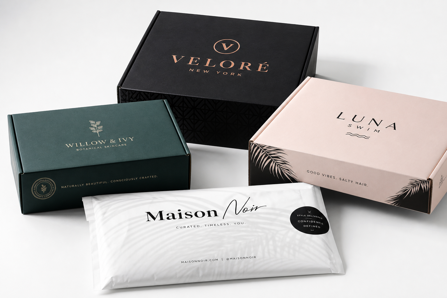 Branded Retail Packaging Mailers: Materials, Costs, Fit