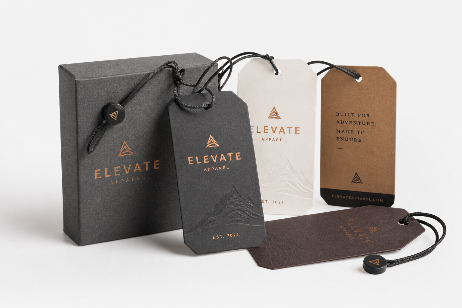 Custom Hang Tags for Apparel: Material, Adhesive, Artwork, and MOQ